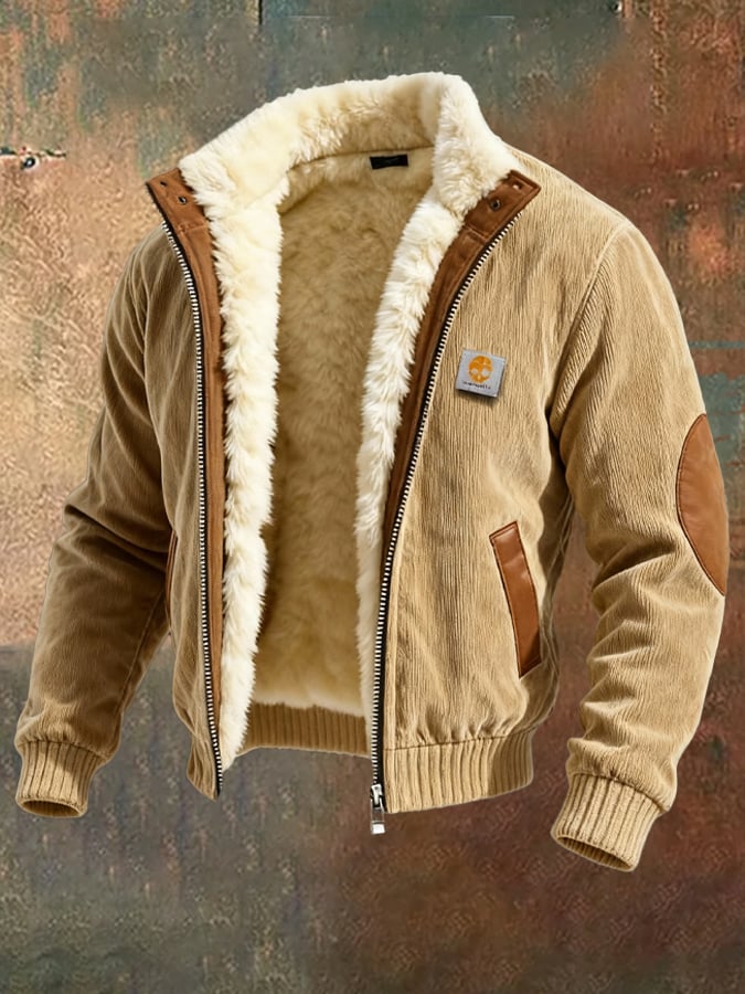 Károly | Kordszerű Kabát Kényelmes