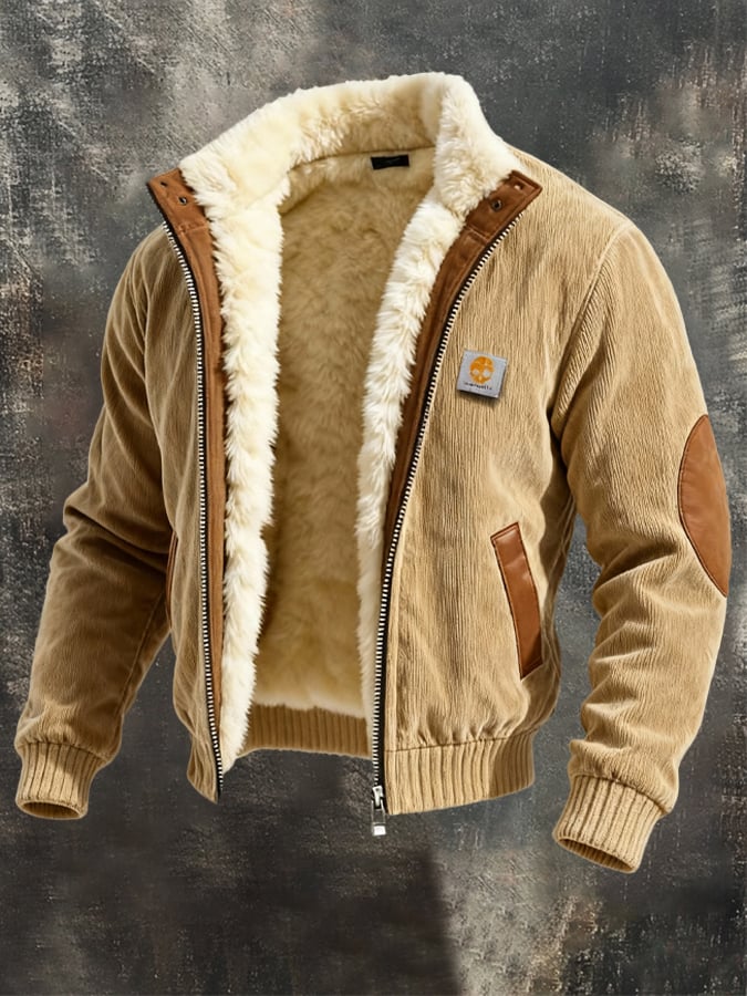 Károly | Kordszerű Kabát Kényelmes