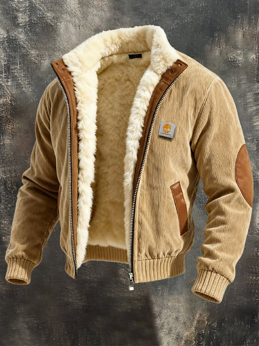 Károly | Kordszerű Kabát Kényelmes