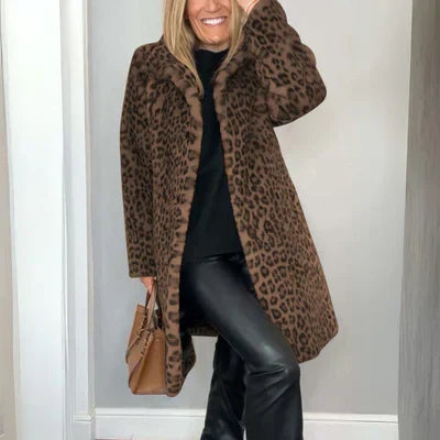 Bianka | Leopárdos Kabát