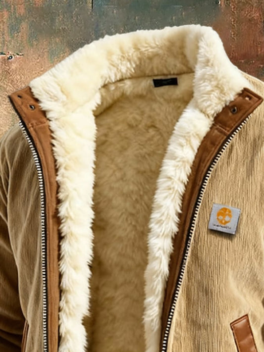 Károly | Kordszerű Kabát Kényelmes